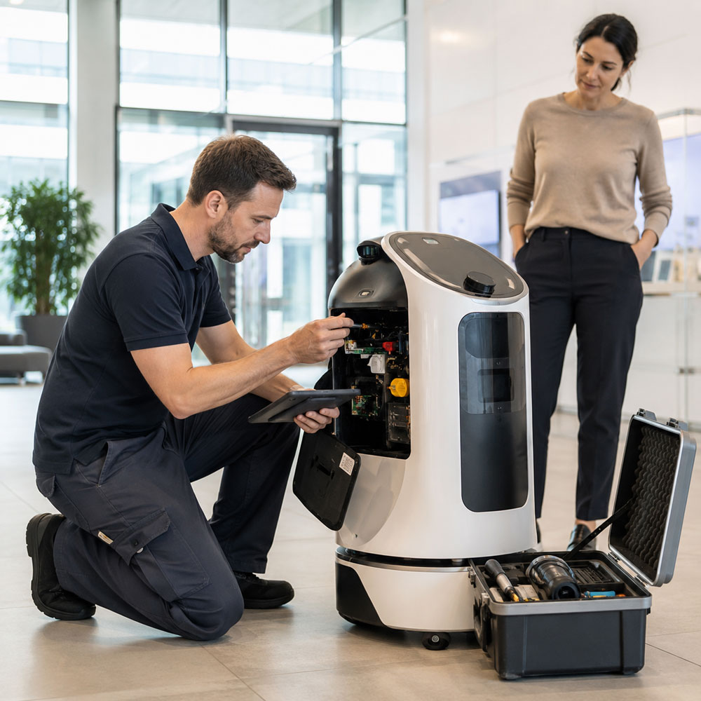 Europaweiter Onsite-Service für Robotics Wartung und Support für Roboter – herstellerübergreifend, zuverlässig und vor Ort